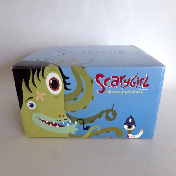RARE NEW 2003 8.5” SCARY GIRL OCTOPUS BLISTER BIRDIE DESIGNER VINYL FIGURE - Picture 11 of 15